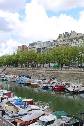 Suite Prestige de 1 dormitorio con cocina y vistas - Apartamento 45 m² del hotel Goralska Résidences Paris Bastille