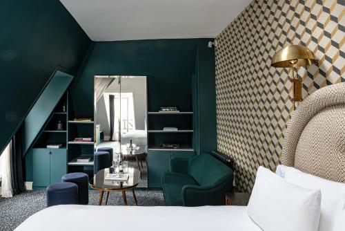 Habitación Sous Les Toits de 25 m² del hotel Grand Pigalle Experimental