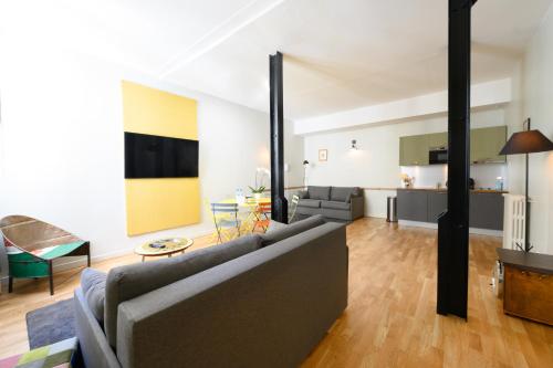 Suite Deluxe del hotel Helzear Montparnasse Suites. Foto 2