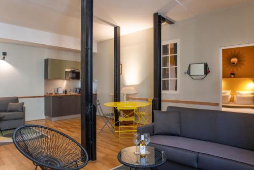 Suite Deluxe del hotel Helzear Montparnasse Suites. Foto 6