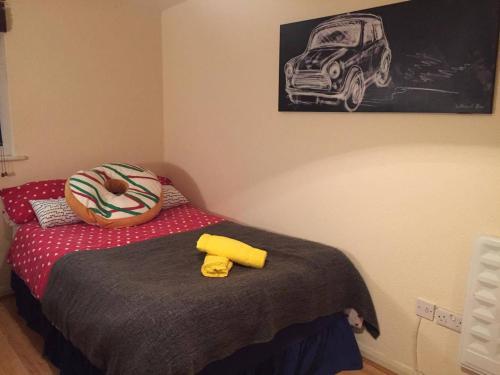 Habitación Doble Básica del hotel Mapesbury Hostel London. Foto 6