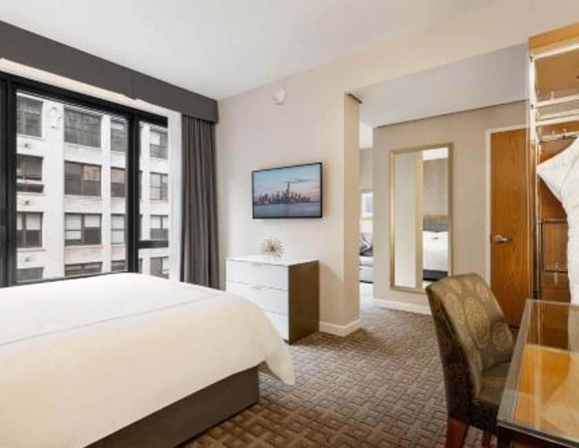 Suite Executive con cama grande del hotel Executive Hotel Le Soleil New York