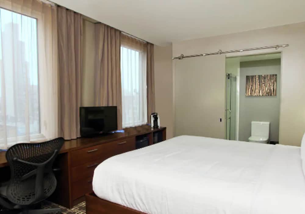 1 cama king size accesibilidad movilidad/ducha sin barreras del hotel Hilton Garden Inn New York/Midtown Park Ave. Foto 1