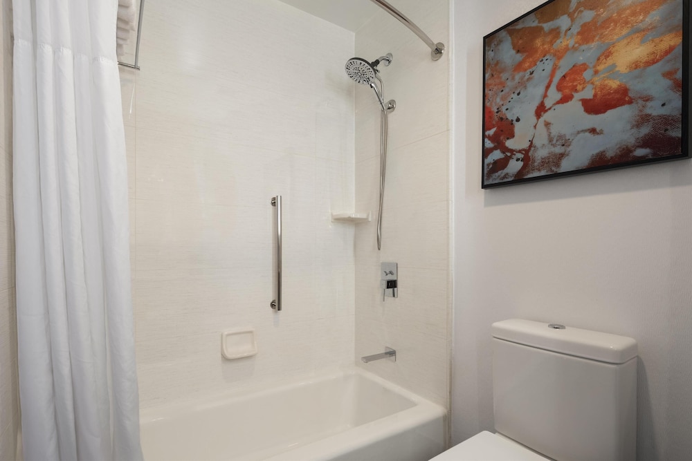 2 camas dobles accesibilidad movilidad/ducha sin barreras del hotel Hilton Garden Inn New York/Midtown Park Ave. Foto 6