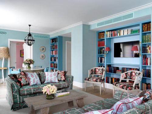 Suite de 1 dormitorio del hotel Ham Yard Hotel, Firmdale Hotels. Foto 1