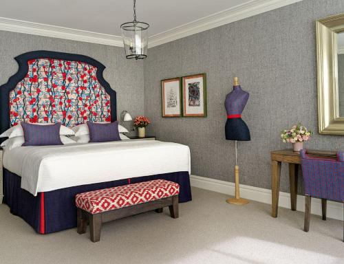 Suite Junior de lujo del hotel Ham Yard Hotel, Firmdale Hotels. Foto 4