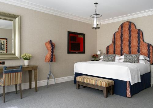 Suite Junior de lujo del hotel Ham Yard Hotel, Firmdale Hotels. Foto 2