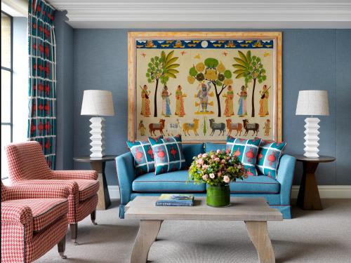 Suite Junior Deluxe del hotel Ham Yard Hotel, Firmdale Hotels. Foto 1