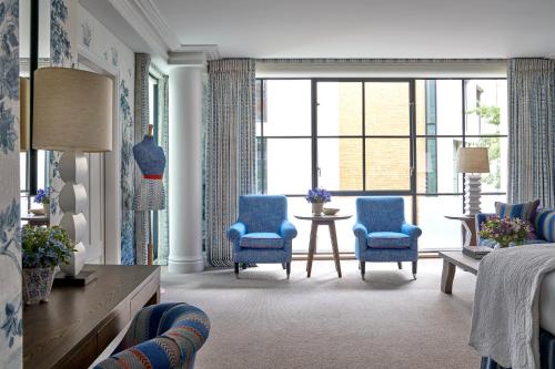 Deluxe Junior Snug Suite del hotel Ham Yard Hotel, Firmdale Hotels. Foto 2