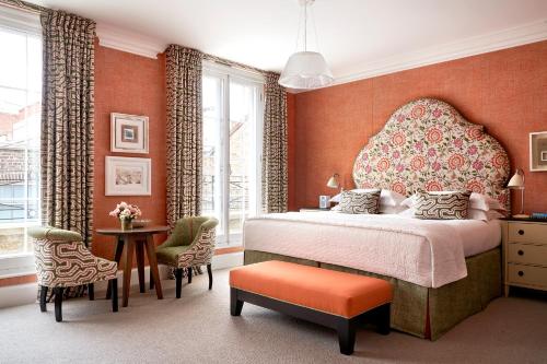 Suite Junior de lujo del hotel Haymarket Hotel, Firmdale Hotels. Foto 2