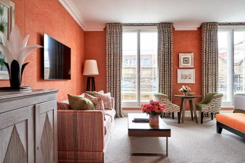 Suite Junior de lujo del hotel Haymarket Hotel, Firmdale Hotels. Foto 3
