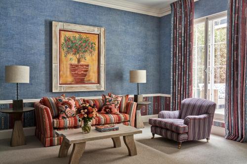 Suite Junior con terraza del hotel Haymarket Hotel, Firmdale Hotels. Foto 7