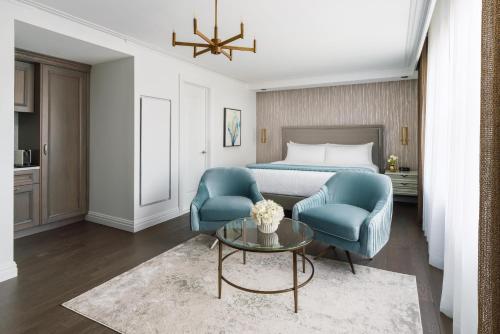 Habitación Deluxe con cama extragrande del hotel The Wallace. Foto 1