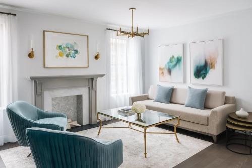 Suite Deluxe de 1 dormitorio - 1 cama grande del hotel The Wallace