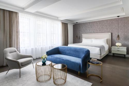 Suite Junior con cama extragrande del hotel The Wallace