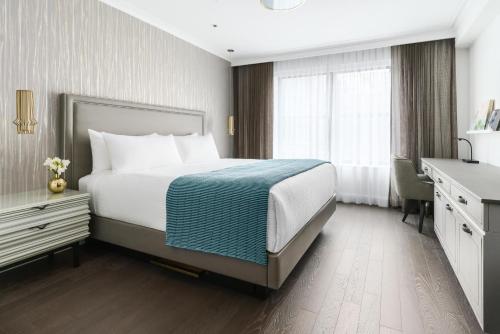 Habitación Superior con cama extragrande del hotel The Wallace