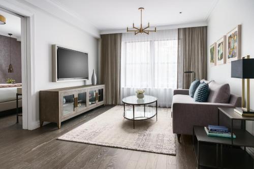 Suite de 1 dormitorio - 1 cama extragrande del hotel The Wallace