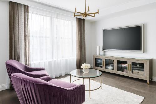 Suite Junior con cama grande del hotel The Wallace. Foto 1