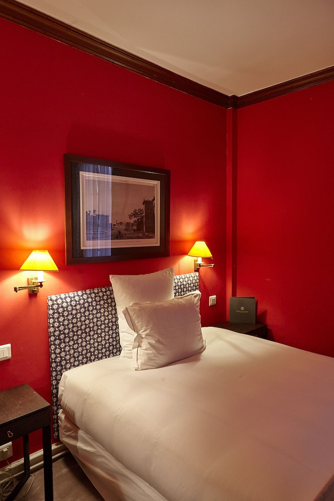 Habitación individual clásica, sin aire acondicionado del hotel Du Danube Saint Germain