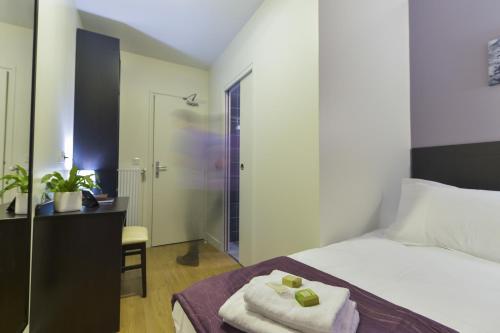 Habitación Individual del hotel Du Quai de Seine. Foto 3