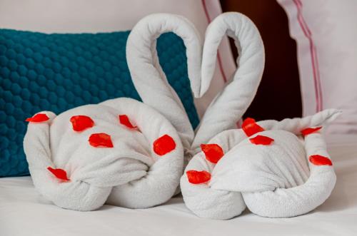 Suite Junior con vistas interiores del hotel The 7. Foto 8