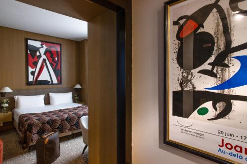 Classic Double Room Club del hotel Esprit Saint-germain. Foto 1