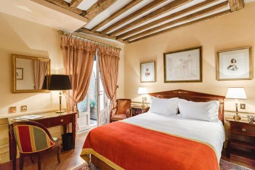 Habitación Doble con terraza del hotel Luxembourg Parc. Foto 3