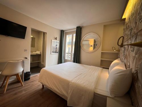 Habitación Doble Confort del hotel Nation Montmartre. Foto 4