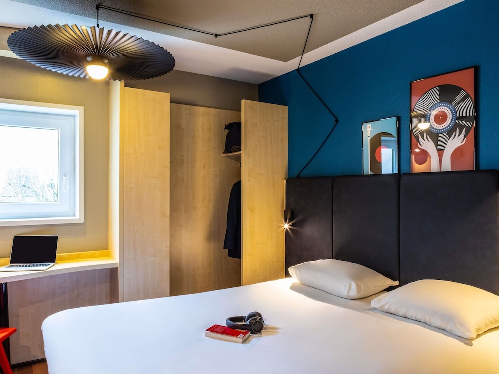 Habitación estándar, 1 cama doble del hotel Ibis Aulnay Paris Nord Expo. Foto 3