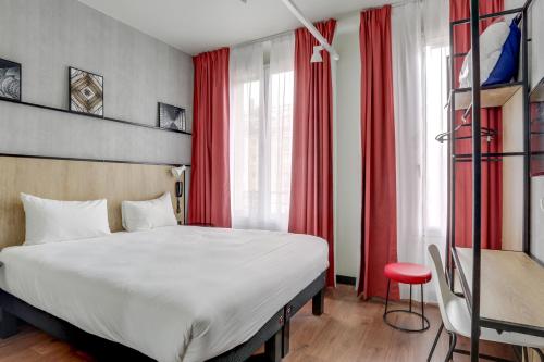 Habitación Doble Estándar del hotel Ibis Daumesnil Porte Dorée. Foto 11