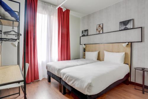 Habitación Doble Estándar - 2 camas del hotel Ibis Daumesnil Porte Dorée. Foto 4