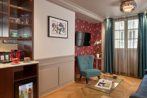 Suite Familiar del hotel Le Robinet d'Or. Foto 3