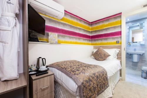 Habitación Individual Económica (sótano - sin ventana) del hotel Shepherds Bush London