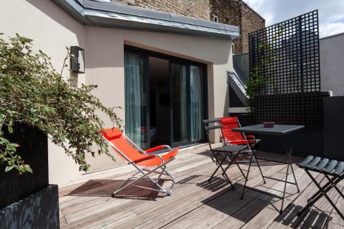 Suite Junior con terraza del hotel Vic Eiffel. Foto 3
