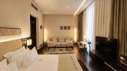 Habitación Doble de Lujo del hotel Berds Chisinau Mgallery Collection. Foto 4