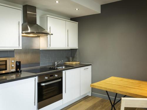 Estudio con 2 camas individuales del hotel Adagio London Brentford