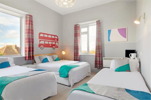 Habitación Cuádruple Estándar del hotel The Green Man