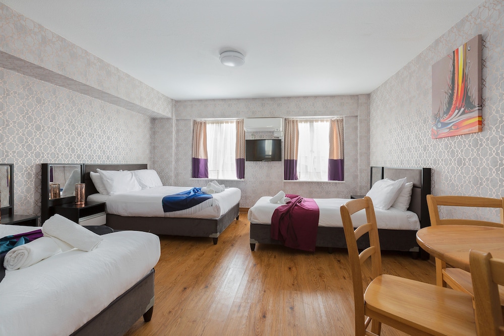 Habitación cuádruple, baño privado (Quatriple Studio) del hotel Central Hoxton Shoreditch. Foto 8