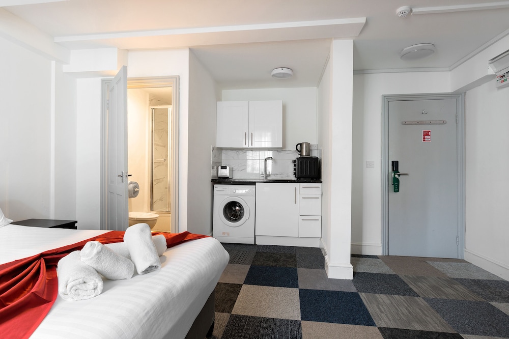 Apartamento familiar, accesible para personas con discapacidad, baño privado (One Bedroom Apartment) del hotel Central Hoxton Shoreditch