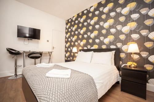 Estudio Doble Deluxe del hotel Hyde Park Talbot Square Apartments