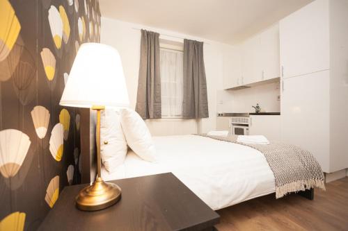 Estudio Doble Deluxe del hotel Hyde Park Talbot Square Apartments. Foto 6