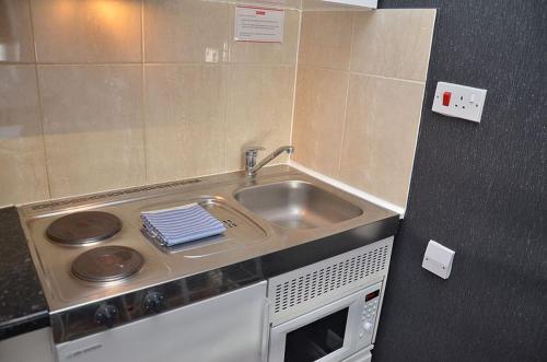 Estudio Doble Deluxe del hotel Hyde Park Talbot Square Apartments. Foto 30