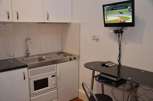 Estudio Doble Deluxe del hotel Hyde Park Talbot Square Apartments. Foto 38