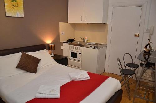 Estudio Doble Deluxe del hotel Hyde Park Talbot Square Apartments. Foto 46