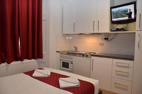 Estudio Doble Deluxe del hotel Hyde Park Talbot Square Apartments. Foto 50