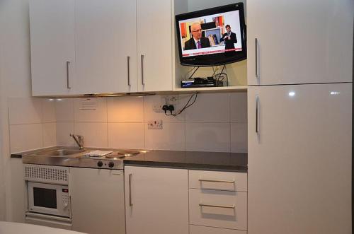 Estudio Doble Deluxe del hotel Hyde Park Talbot Square Apartments. Foto 51