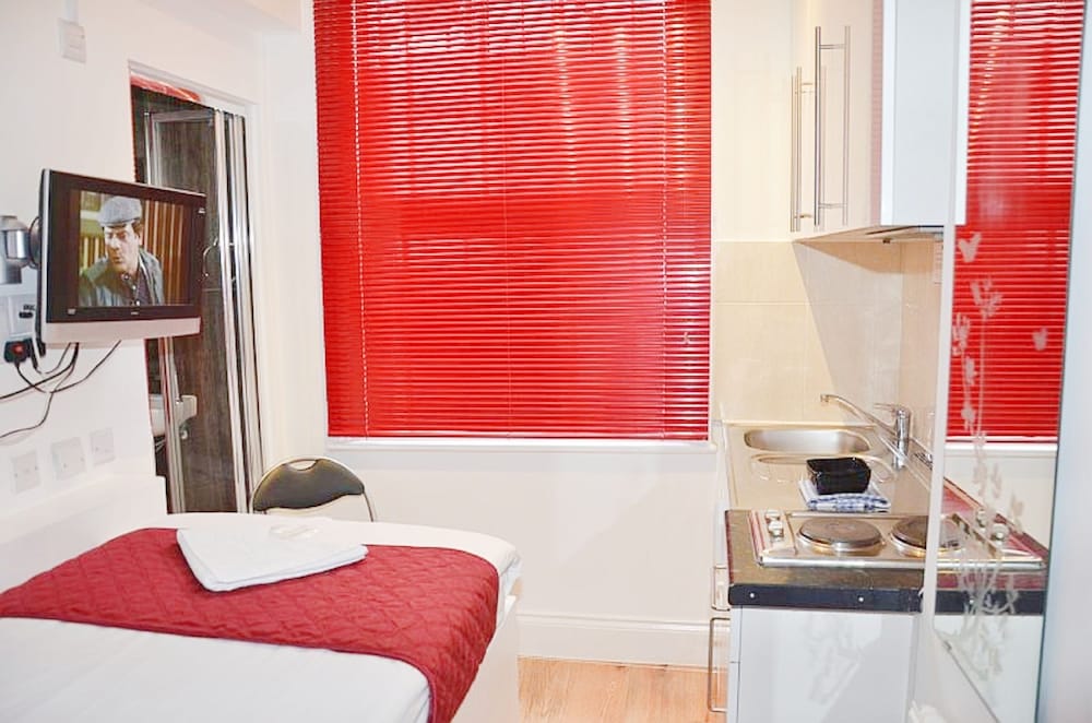 Estudio junior, 1 cama individual del hotel Hyde Park Talbot Square Apartments. Foto 3