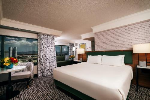 Suite de lujo de 1 dormitorio - Cama extragrande del hotel New York New York and Casino
