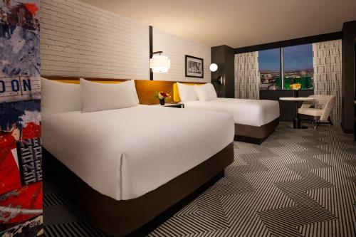 Alojamiento Soho con vistas - 2 camas grandes del hotel New York New York and Casino. Foto 3
