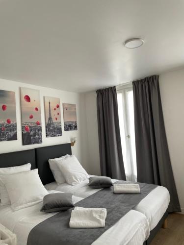 Habitación Doble - 2 camas del hotel De Bordeaux. Foto 4